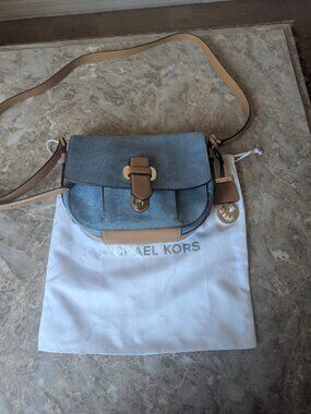 Michael Kors suede crossbody